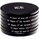 Ice Magco Magnetic Telescope Filter Set with Variable PL, Moon, IR/UV Filters & Stack Caps (2")