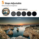 K&F Concept 52mm Variable ND32-ND512 Filter (5 to 9-Stops)