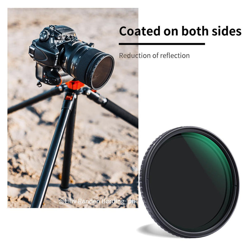 K&F Concept 52mm Variable ND32-ND512 Filter (5 to 9-Stops)