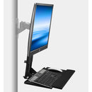 Mount-It! Monitor & Keyboard Wall Mount