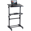 Mount-It! Mobile Lectern Stand-Up Desk