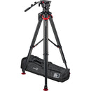 Sachtler System aktiv12T & flowtech 100 with Mid-Level Spreader