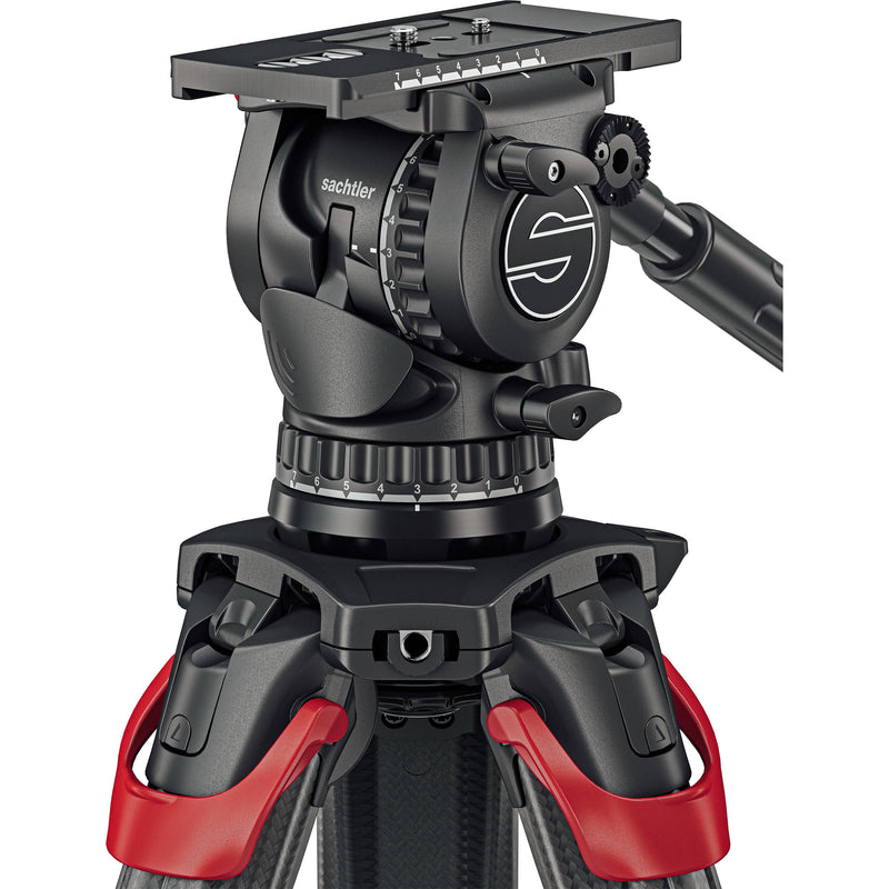 Sachtler aktiv14T Touch & Go Fluid Head with SpeedLevel & 7-Step Drag (100mm)