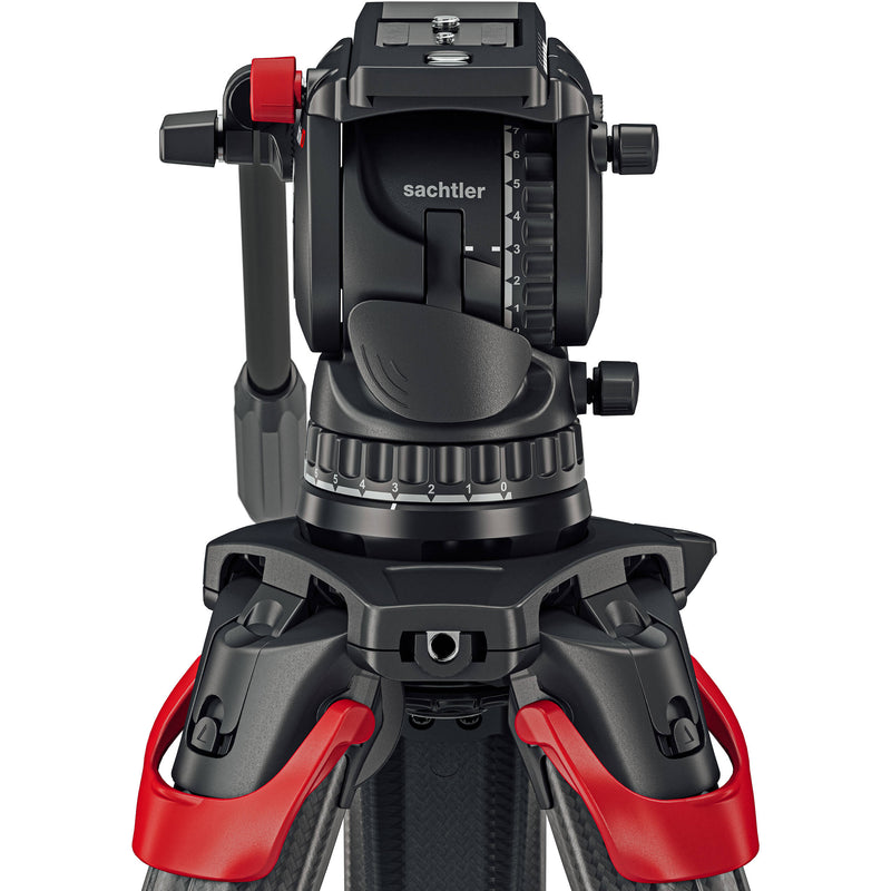 Sachtler aktiv10T Touch & Go Fluid Head with SpeedLevel & 7-Step Drag (100mm)