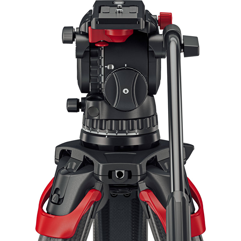 Sachtler aktiv10T Touch & Go Fluid Head with SpeedLevel & 7-Step Drag (100mm)