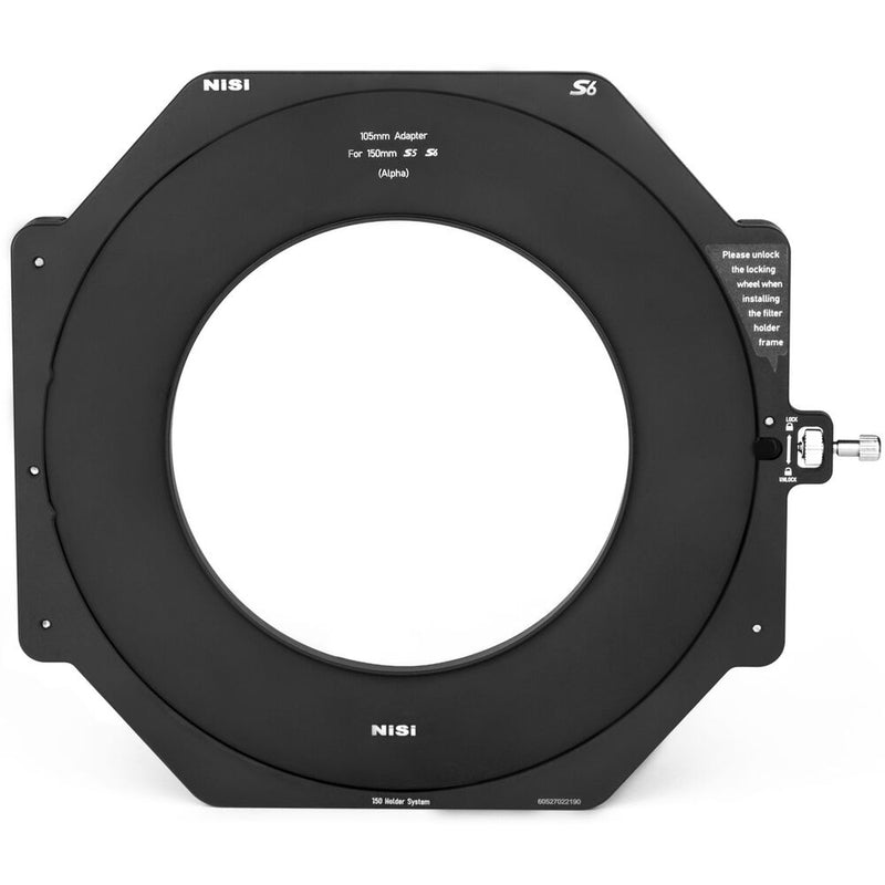 NiSi 105mm Alpha Adapter for S5 and S6 Series 150mm Filter Holders