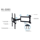 Mount-It! Full-Motion Wall Mount for 32 to 55" Displays