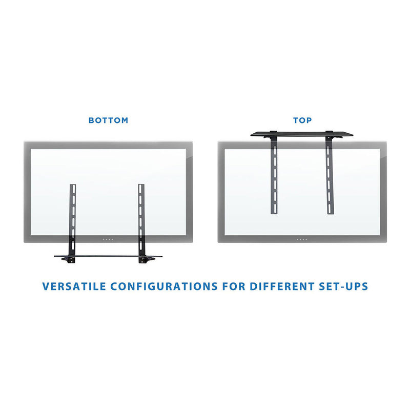 Mount-It! AV Component Shelf for Wall-Mounted TV