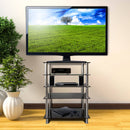 Mount-It! Five-Tiered Glass A/V Media Stand