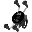 RAM Mounts X-Grip Phone Mount with Low-Profile Zip Tie Handlebar Base (Standard)