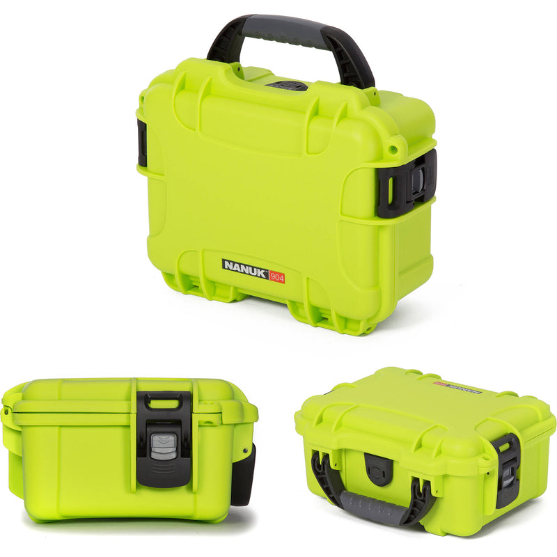 Nanuk 904 Case with Foam (Lime)