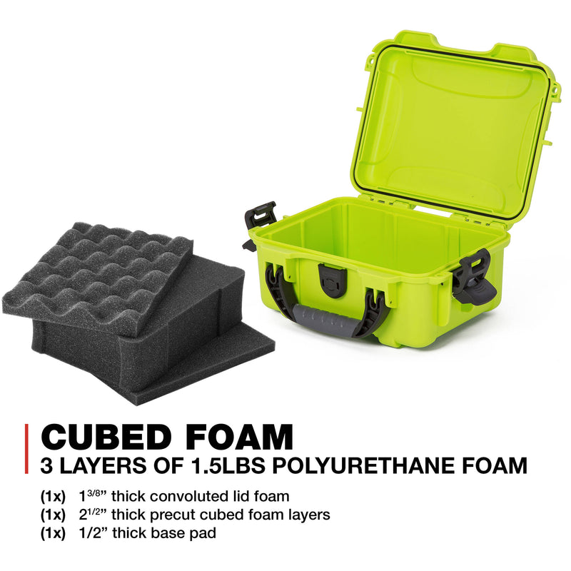 Nanuk 904 Case with Foam (Lime)