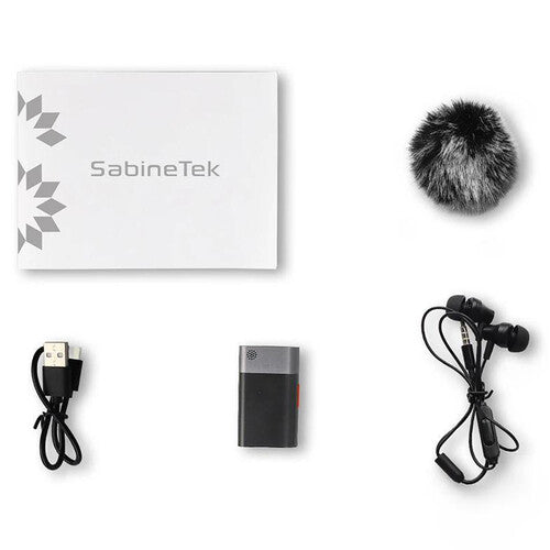 Sabinetek AudioWow Mini-X Compact Wireless Bluetooth Microphone