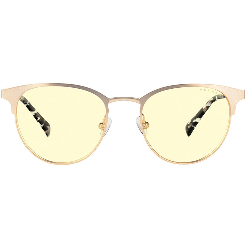 GUNNAR Apex Computer Glasses (Gold/Marble Frame, Amber Lenses)