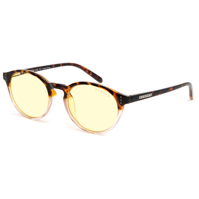 GUNNAR Attach&eacute; Computer Glasses (Tortoise Rose Fade Frame, Amber Lens Tint)