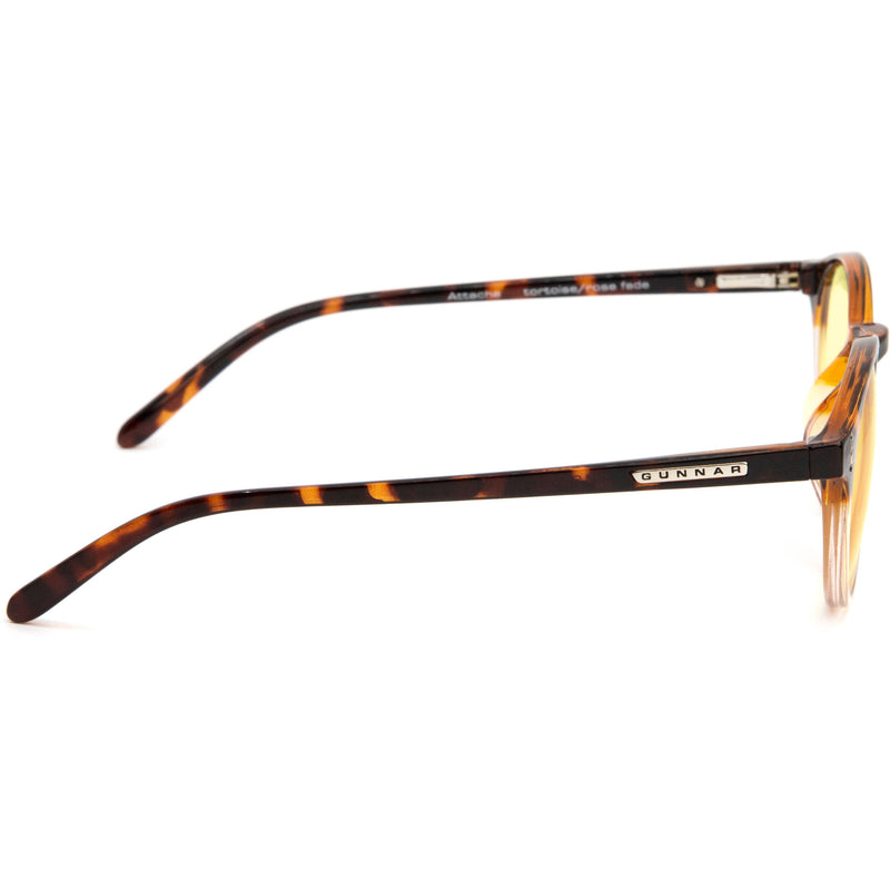 GUNNAR Attach&eacute; Computer Glasses (Tortoise Rose Fade Frame, Amber Lens Tint)