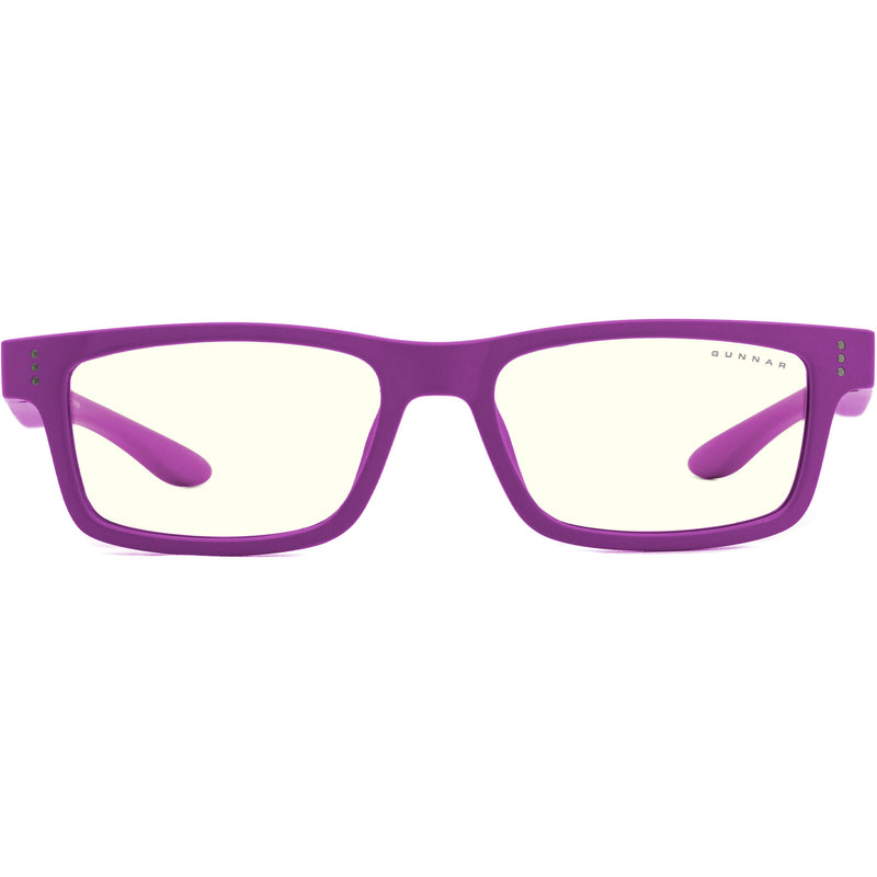 GUNNAR Cruz Kids Small Glasses (Magenta Frame, Clear Lens Tint)