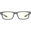 GUNNAR Cruz Kids Small Glasses (Gray Frame, Clear Lens Tint)