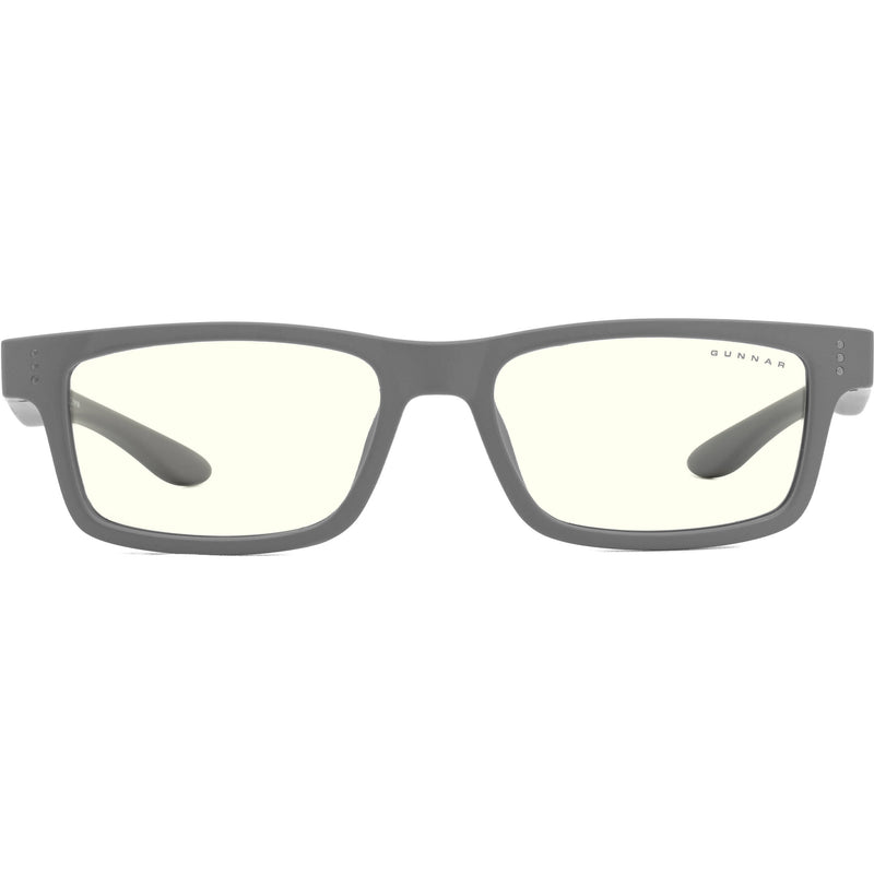 GUNNAR Cruz Kids Small Glasses (Gray Frame, Clear Lens Tint)