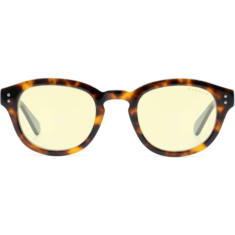 GUNNAR Emery Glasses (Tortoise Onyx Frame, Amber Lens Tint)