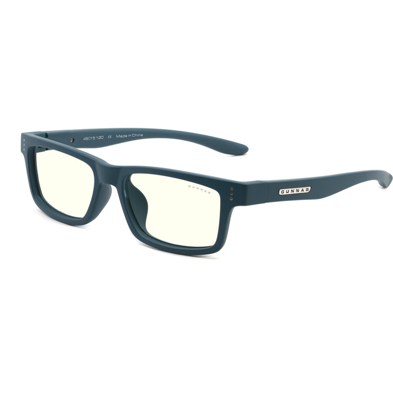 GUNNAR Cruz Kids Small Glasses (Teal Frame, Clear Lens Tint)