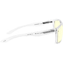 GUNNAR Intercept Gaming Glasses (Crystal Frame, GUNNAR-Focus Lenses, Amber Lens Tint)