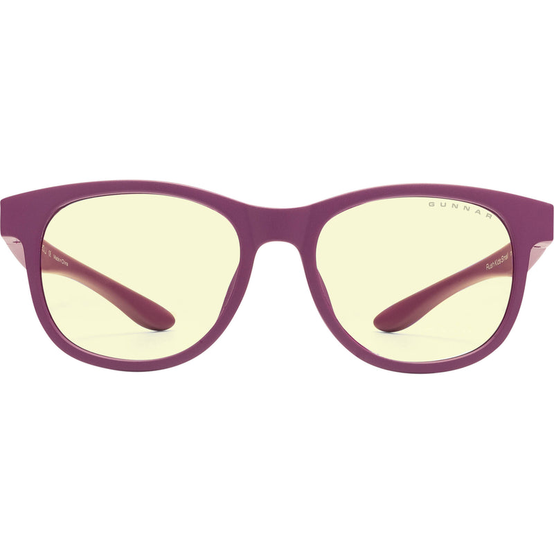 GUNNAR Rush Kids Small Glasses (Magenta Frame, Amber Lens Tint)