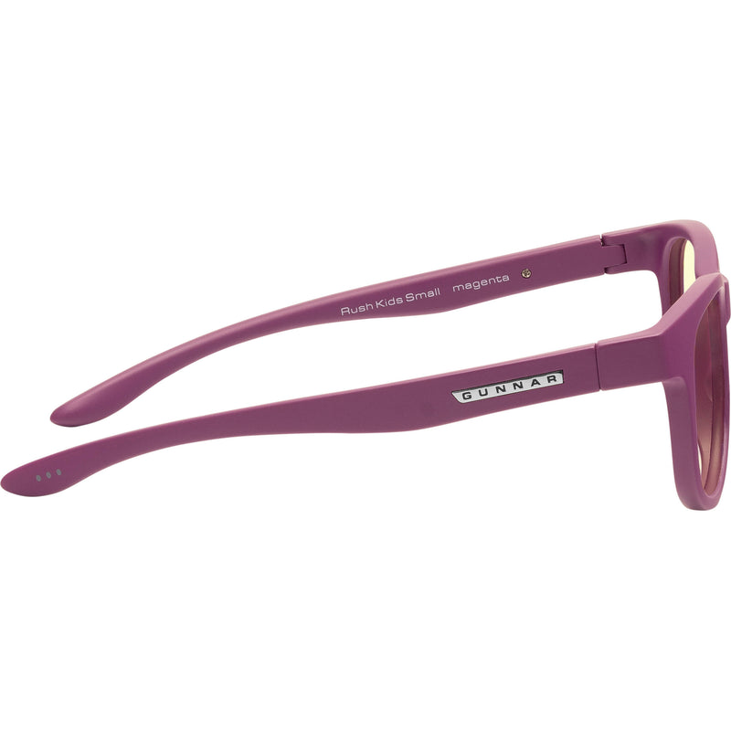 GUNNAR Rush Kids Small Glasses (Magenta Frame, Amber Lens Tint)