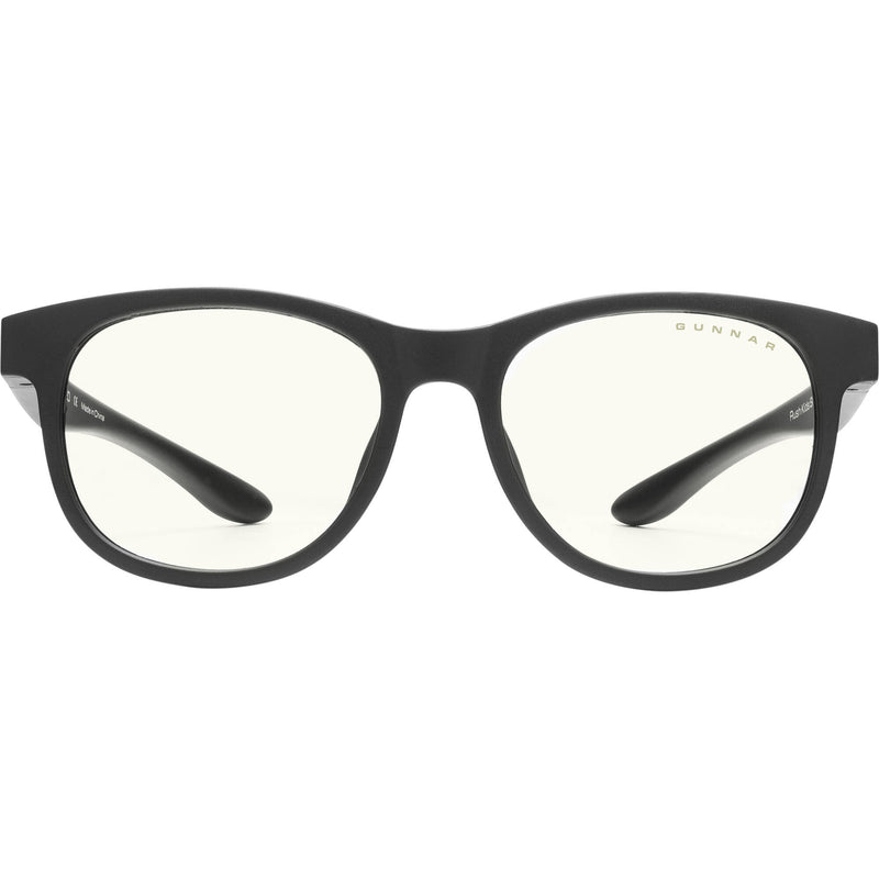 GUNNAR Rush Kids Small Glasses (Onyx Frame, Clear Lens Tint)