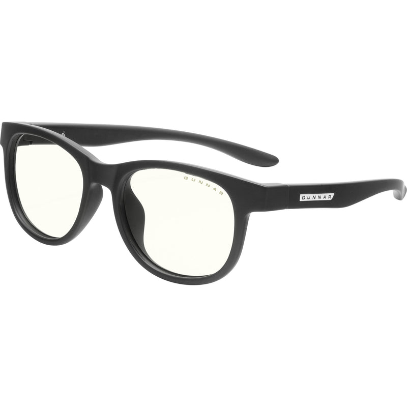 GUNNAR Rush Kids Small Glasses (Onyx Frame, Clear Lens Tint)