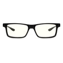 GUNNAR Vertex Gaming Glasses (Onyx Frame, Natural-Focus Lenses, Clear Lens Tint)