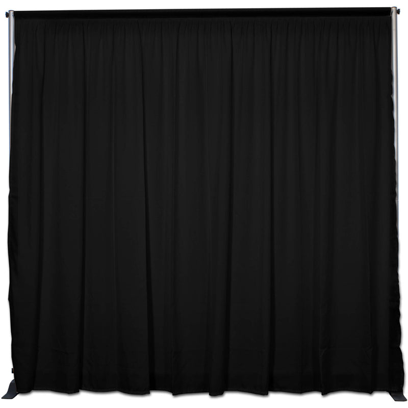 Liba Fabrics Flame Retardant Velour Background (Black, 10 x 15')