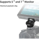 ANDYCINE Field Monitor Mount with Swivel & Tilt Adjustment for 5 or 7" Monitor