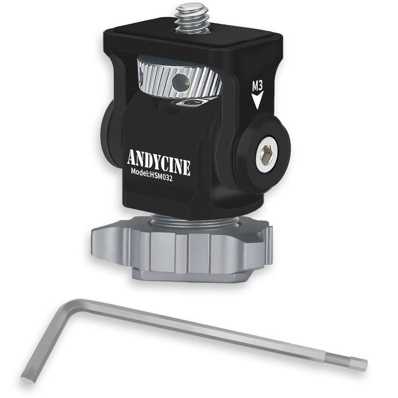 ANDYCINE Field Monitor Mount with Swivel & Tilt Adjustment for 5 or 7" Monitor