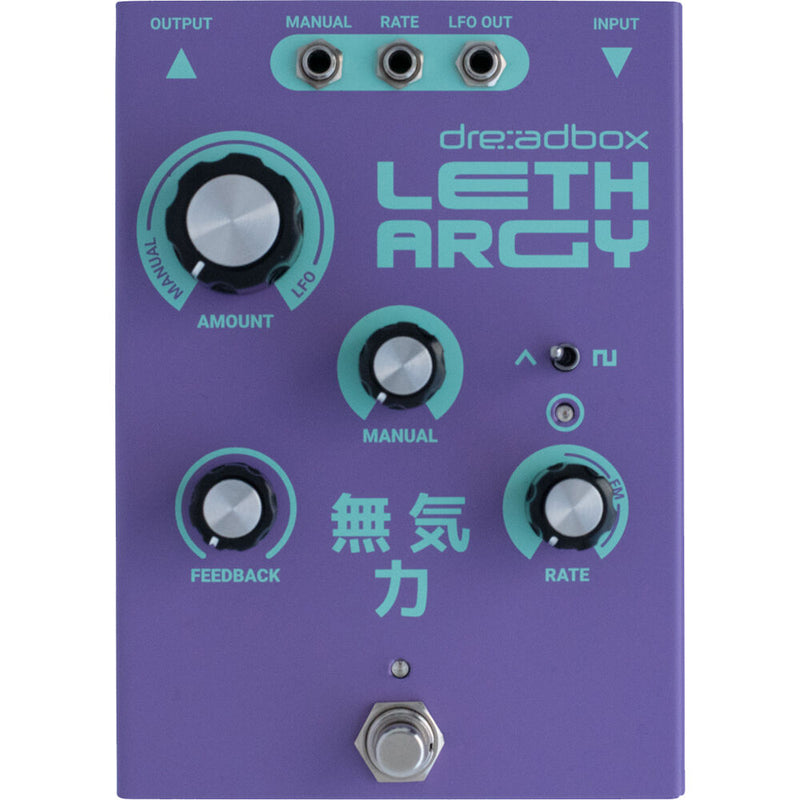 Dreadbox Lethargy Analog 8-Stage Phase-Shifter Effect Pedal