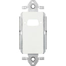 FSR SS-P1DB-WHT Decora Insert with D-Sub Hole (White)