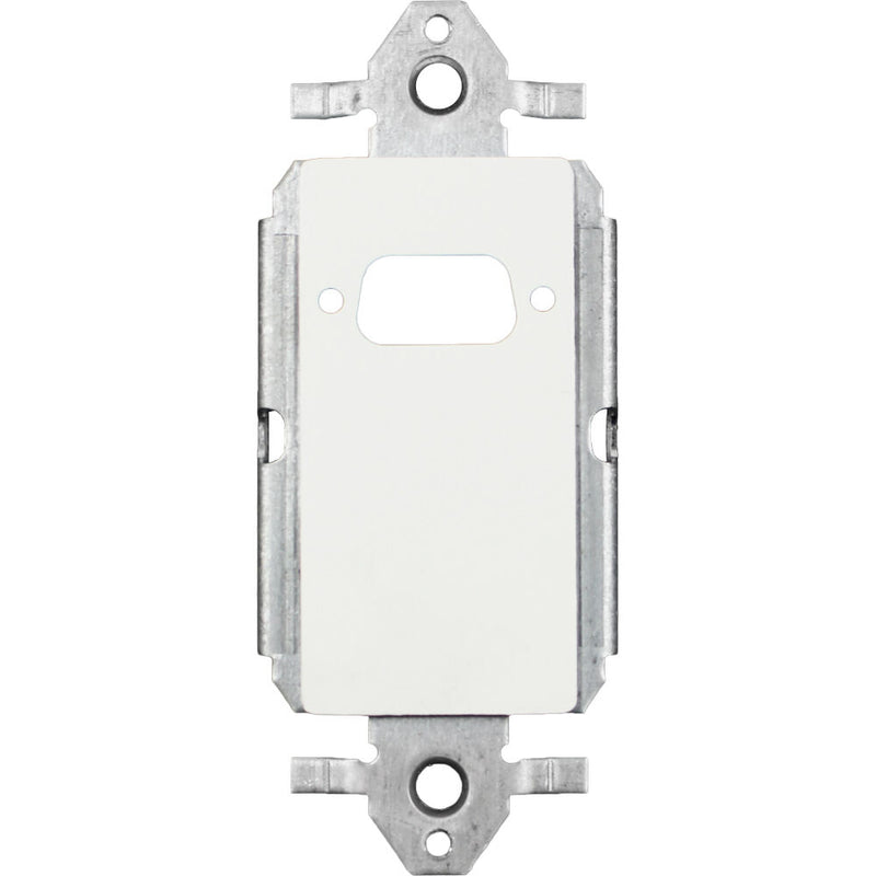 FSR SS-P1DB-WHT Decora Insert with D-Sub Hole (White)