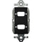 FSR SS-P2DB-BLK Decora Insert with 2 D-Sub Holes (Black)