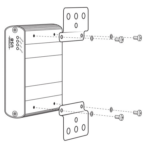 Icron Mounting Kit for Ranger 2304, 2324, 2344, 2304GE-LAN, and Spectra 3022