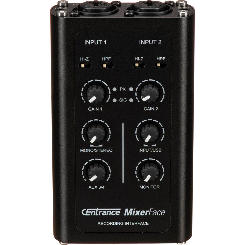 CEntrance MixerFace R4D Gen 3 Portable Mixer, Recorder + USB-C Audio Interface