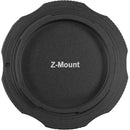 Kondor Blue Aluminum Body Cap for Nikon Z-Mount Cameras (Black)