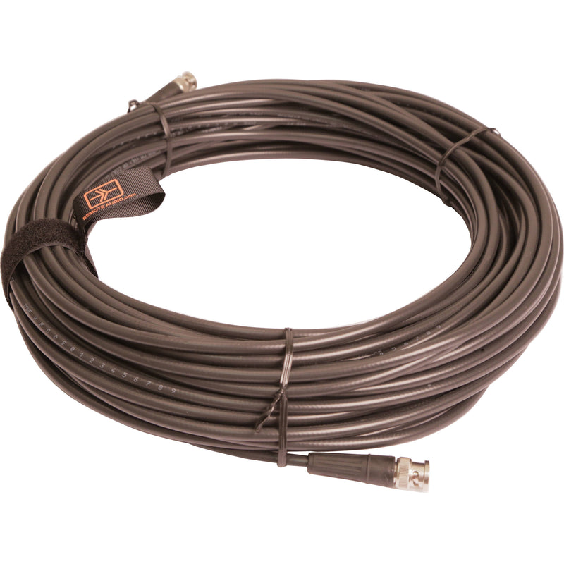 Remote Audio 75 Ohm BNC Video Cable. Canare LV-61S Cable with RG59 Connectors - 100'