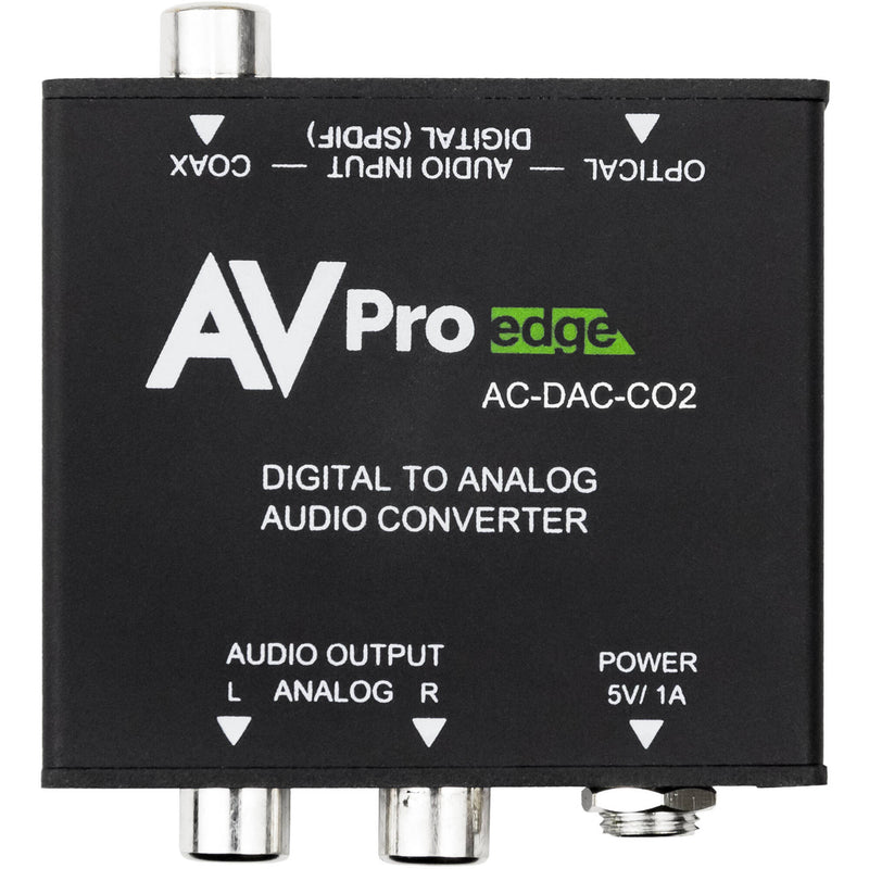 AVPro Edge Digital to Analog Audio Converter