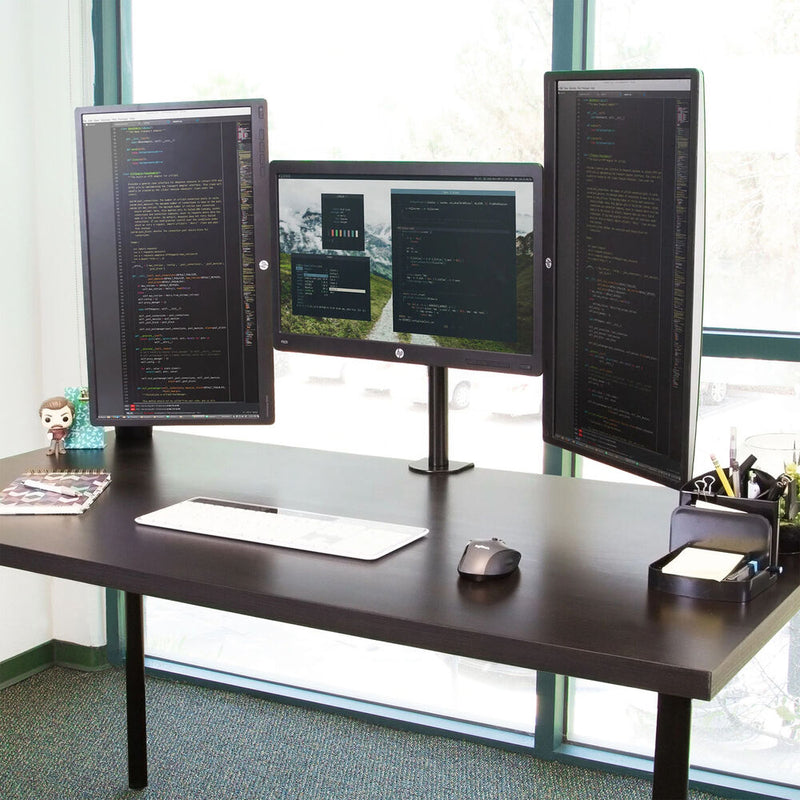 Mount-It! Full Motion Triple Monitor Desk Mount for 24 to 32" Displays