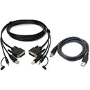 IOGEAR DVI and USB KVM Cable Kit with Audio (TAA, 6')