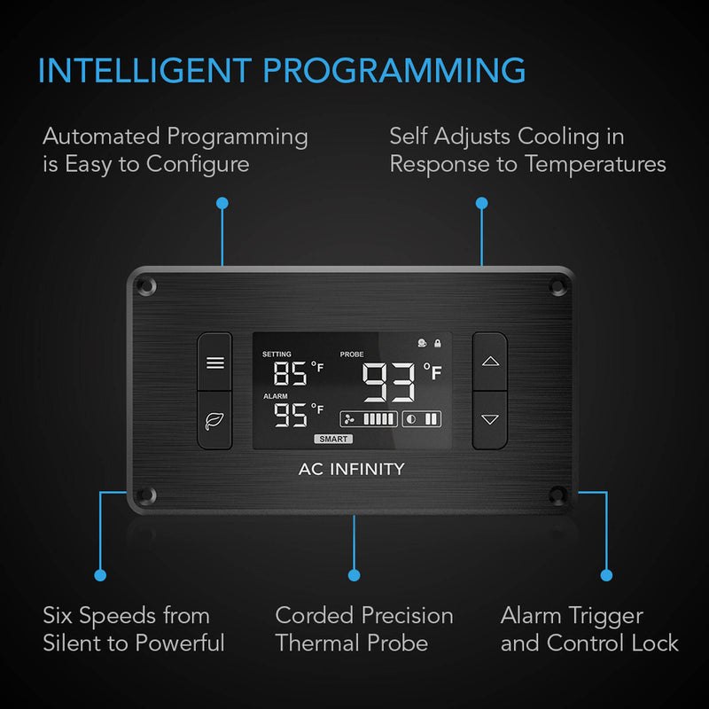 AC Infinity Single Zone LCD Fan Thermal Controller