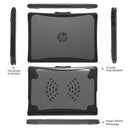 iBenzer Hexpact Case for HP 11" Chromebook G8 and G9 (Black)