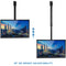 Mount-It! MI-509L Full Motion Ceiling Mount for 32 to 70" Displays