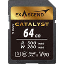 Exascend 64GB Catalyst UHS-II SDXC Memory Card