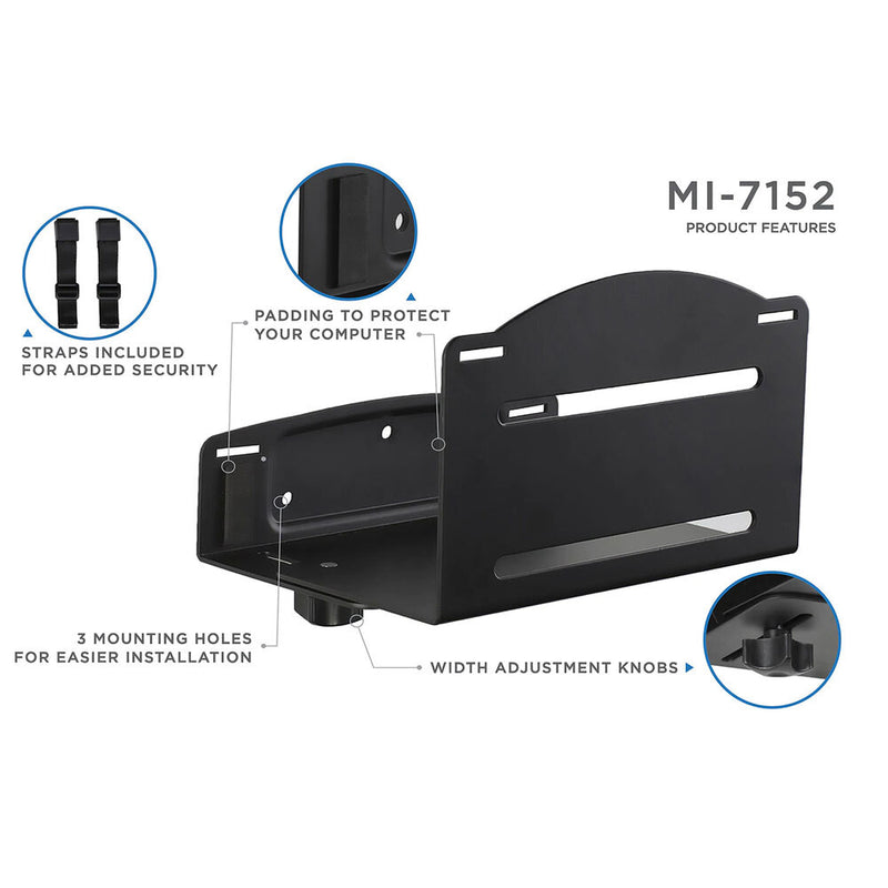 Mount-It! Heavy-Duty Computer Wall Mount Bracket